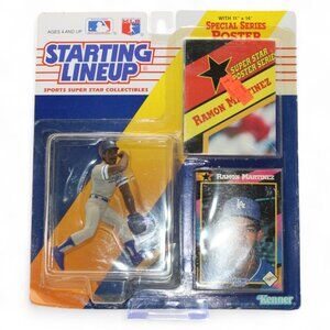 Starting Lineup 1992 Ramon Martinez Figure & Card Kenner New Edition